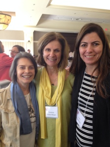 Luiza Frade, Florence Meleo-Meyer  e  Carla Fragomeni EUA - junho de 2014